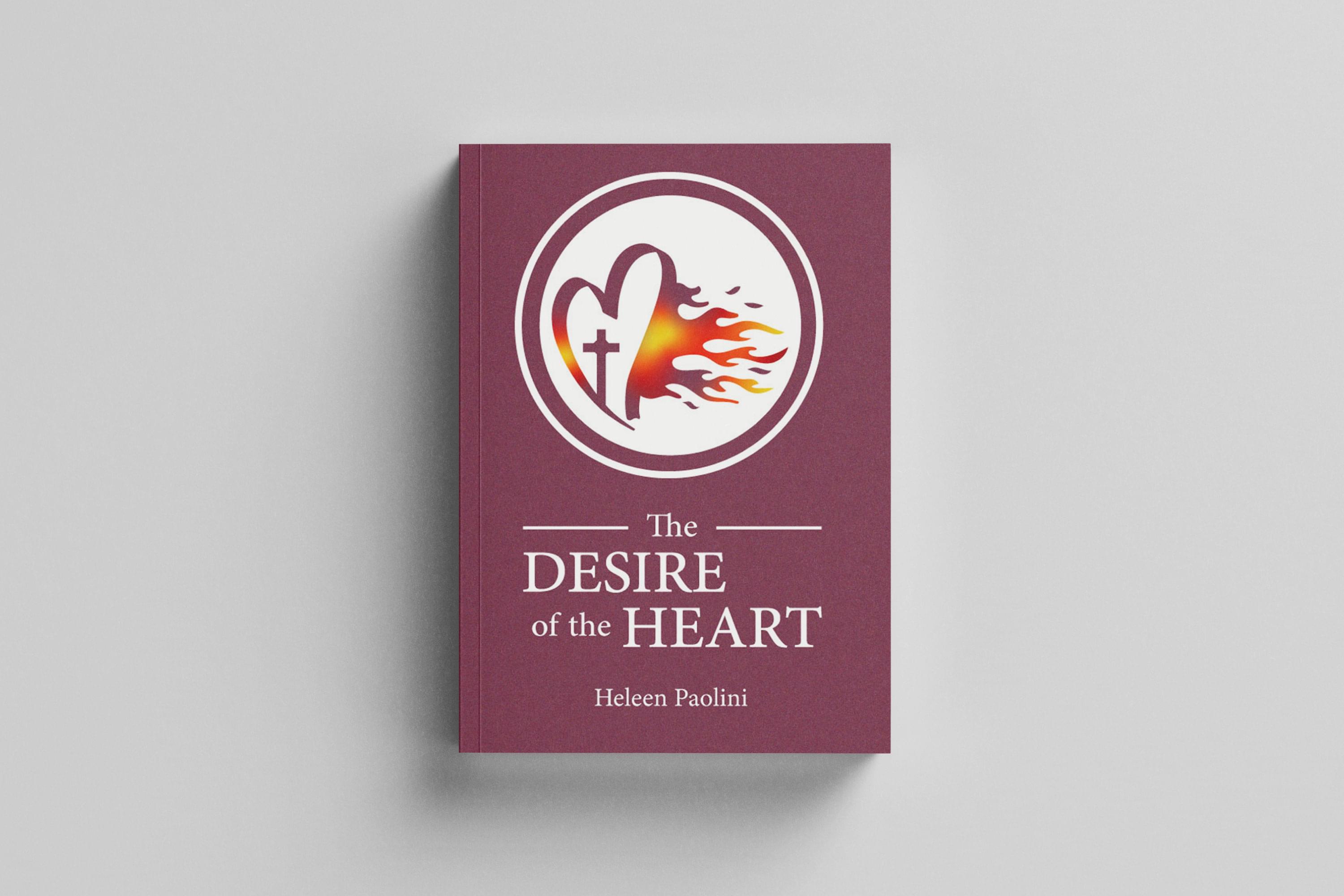 The Desire of the Heart Book Cover Mockup